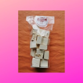 Confiserie mi tendre blanc Marque Lonka Nougat aux amandes davidetses.