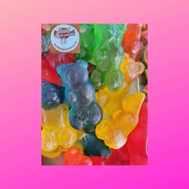 Confiserie géante gélifiée Marque Fini Ourson géant gélifié 5 couleurs
