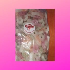 Confiserie citri sans gélatine Marque Frisia Tétine tropical acidulée