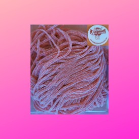 Confiserie acidulée Marque Trading Company B.V Spaghetti fraise acide.