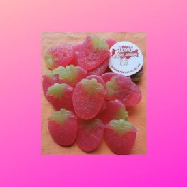 Confiserie gélifiée Marque Astra sweets Fraise gélifiée davidetsessav.