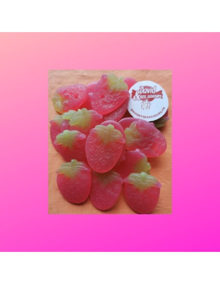 Confiserie gélifiée Marque Astra sweets Fraise gélifiée davidetsessav.