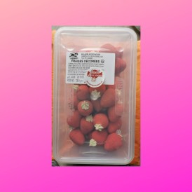 Confiserie guimauve chamallow Marque Bulgari boîte de 60 fraises bulga 2
