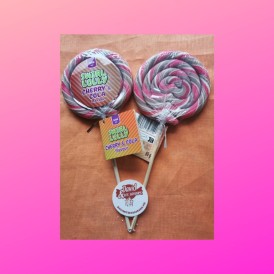 Confiserie dragéifiée Marque sweet Sucette Spiral des fêtes foraines..