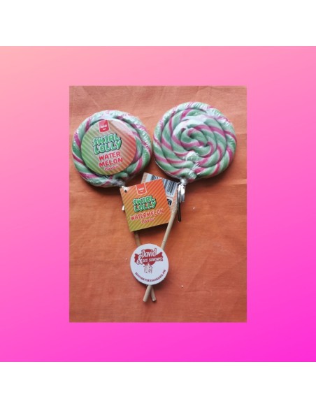 Confiserie dragéifiée Marque sweet Sucette Spiral des fêtes foraines..