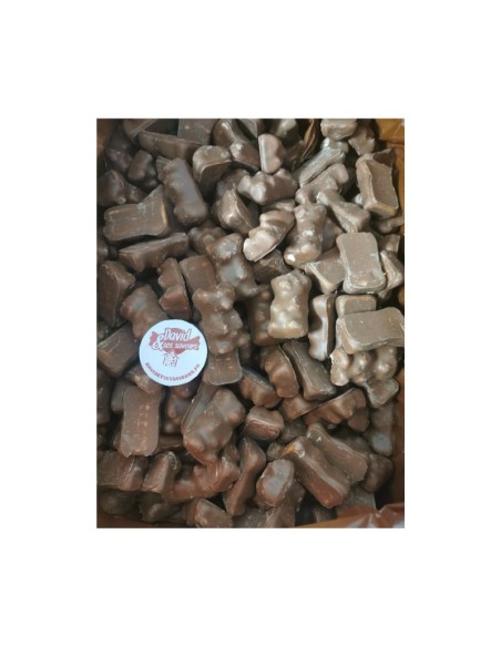 Confiserie guimauve Marque Cémoi Le vrai petit ourson chocolat au lait