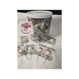 Confiserie sucette à sucre cuit Marque Sugar’s Magic Sucette santa pop 2