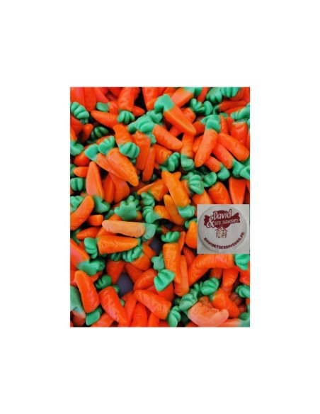 Confiserie gélifiée gélatine Marque Vidal Mini carotte zanahorias ....