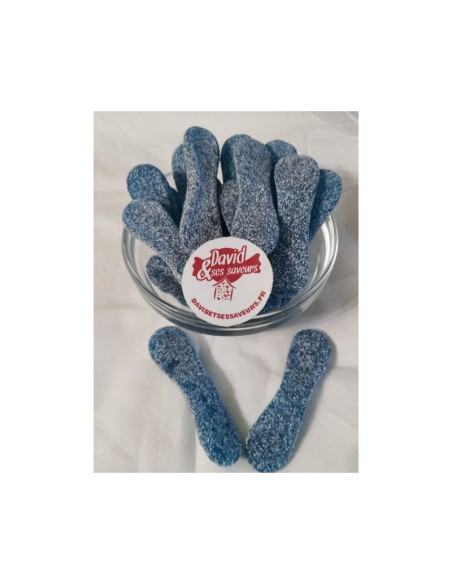 Confiserie gélatine citrique Marque Astra Sweets Langue bleue citrique