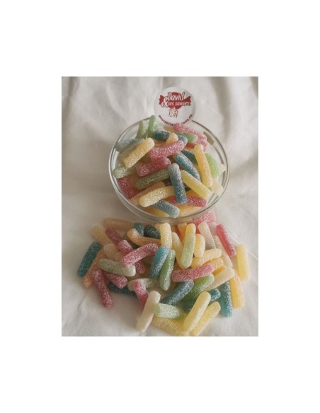 Confiserie gélifiée gélatine Marque Astra sweets Sour frite citrique..