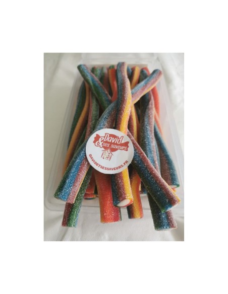 Confiserie acidulée fourrée aux fruits Marque Damel Jumbo tutti-frutti