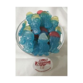 Confiserie gélifiée gomme sans gélatine Marque Haribo Schtroumpf GM...
