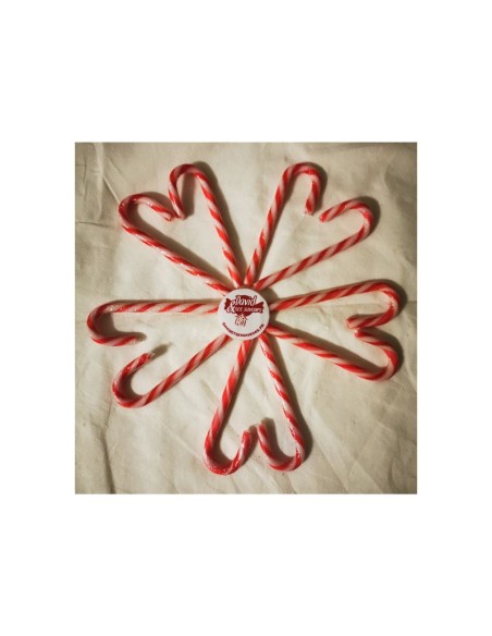 Confiserie sucre d’orge Marque Jouy & Co canne à sucre cuit fraise....