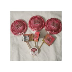 Confiserie dragéifiée Marque sweet Sucette Spiral des fêtes foraines.. 2
