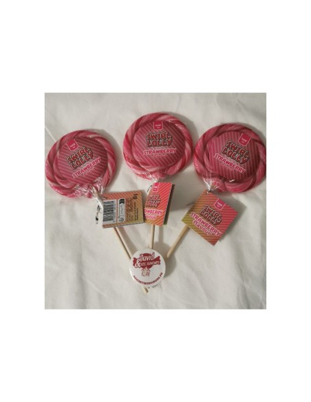 Confiserie dragéifiée Marque sweet Sucette Spiral des fêtes foraines..