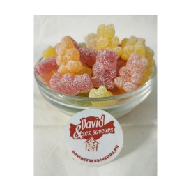 Confiserie gélatine acidulée Marque Astra sweets Ourson citrique multi