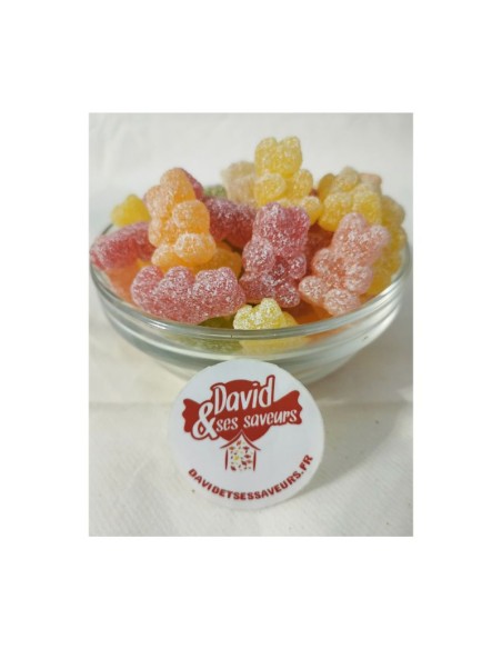 Confiserie gélatine acidulée Marque Astra sweets Ourson citrique multi