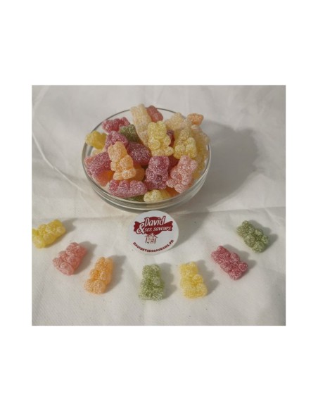 Confiserie gélatine acidulée Marque Astra sweets Ourson citrique multi