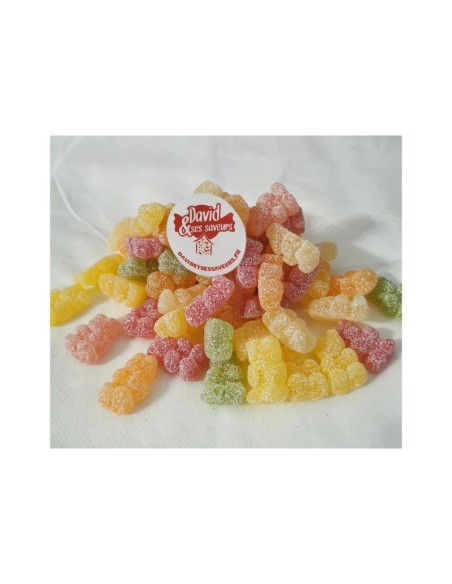 Confiserie gélatine acidulée Marque Astra sweets Ourson citrique multi