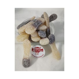 Confiserie gélatine citrique Marque Astra Sweets Langue cola citrique.