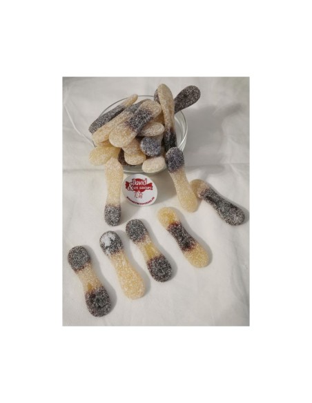 Confiserie gélatine citrique Marque Astra Sweets Langue cola citrique.
