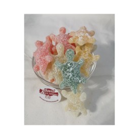 Confiserie gélatine acidulée Marque Geldhof Tortue citrique multicolor