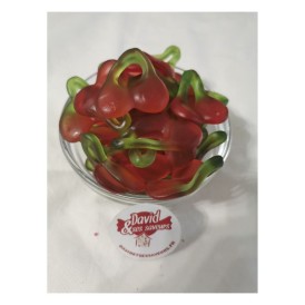 Confiserie gélifiée De la marque Haribo Happy cherry Cerise gélifiée..