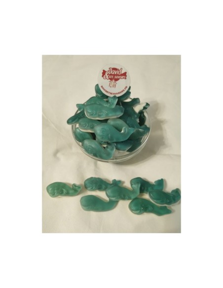 Confiserie gélifiée gélatine Marque Pierrot Gourmand Baleine bleue....