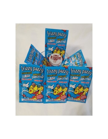 Confiserie Pépite qui claque Marque Zeta Espacial Frizzy Pazzy fraise.