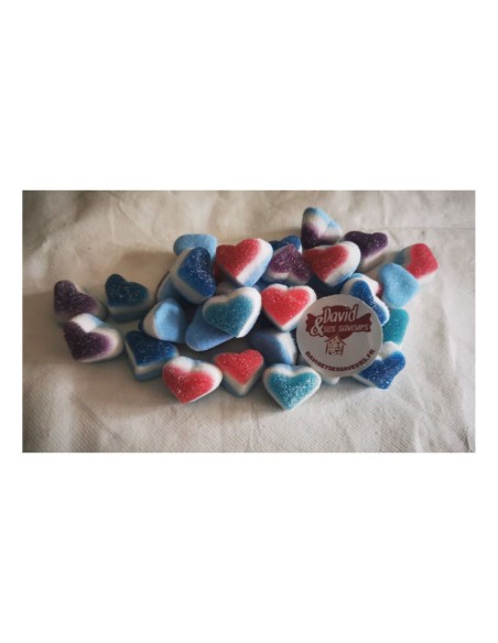 Confiserie cœur moelleux fondant acidulé de la marque Haribo love pik.