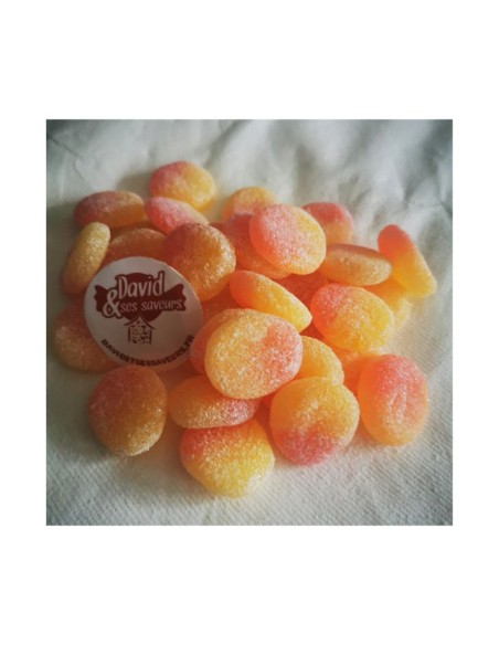 Confiserie gélatine gélifiée Marque Haribo Happy peaches davetsessav..