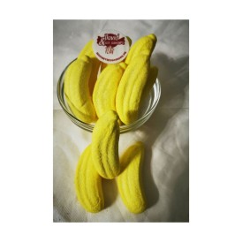 Confiserie marshmallow Marque Bulgari Banane fourrée chocolat 10% caoo 2