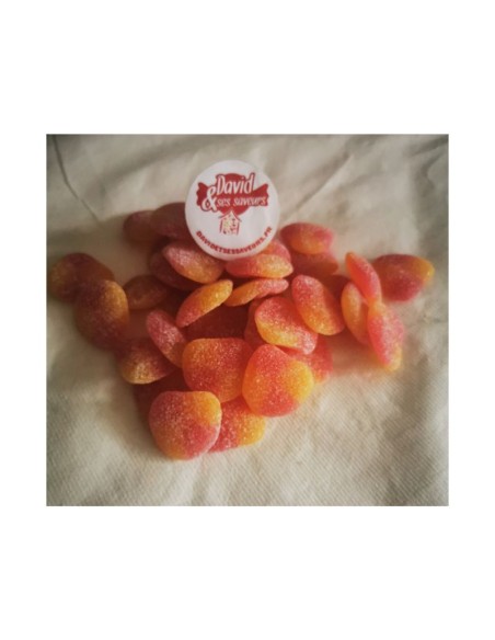 Confiserie gélatine gélifiée Marque Haribo Persica pêche davidetses...