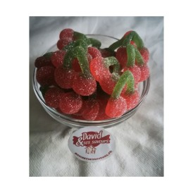 Confiserie acidulée Marque Haribo happy cherry fizz cerise citrique...