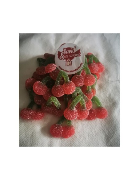 Confiserie acidulée Marque Haribo happy cherry fizz cerise citrique...