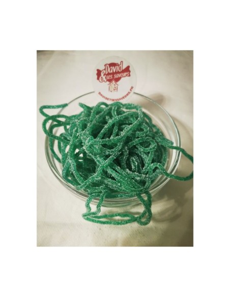 Confiserie gélifiée Marque Trading Compagny B.V Spaghetti pomme acidul