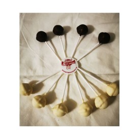 Confiserie chocolat Marque Thijs Sucette nougat chocolat lait ou blanc 2