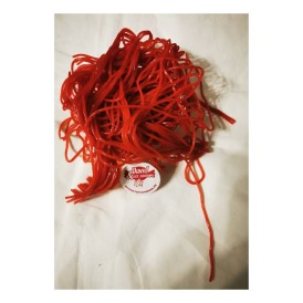 Confiserie gélifiée Marque Trading Company B.V Spaghetti goût fraise..