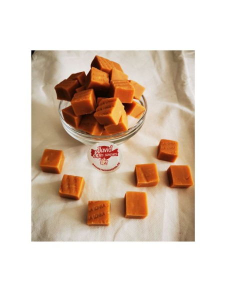 Confiserie caramel sans gélatine Marque Lonka Caramel mou Fudge vanile