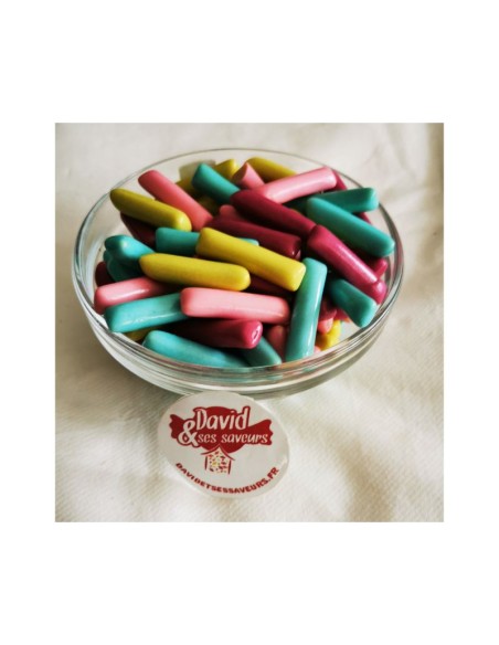 Confiserie pâte à mâcher dragéifiée de la marque Hitschler hitschies..