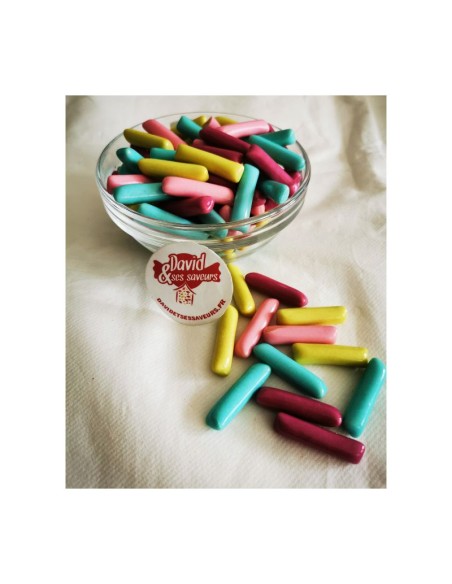 Confiserie pâte à mâcher dragéifiée de la marque Hitschler hitschies..