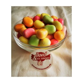 Confiserie dragéifiée Marque Haribo Maoam fruits davidetsessaveurs.fr.