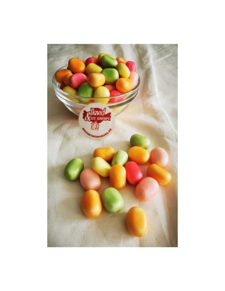 Confiserie dragéifiée Marque Haribo Maoam fruits davidetsessaveurs.fr.