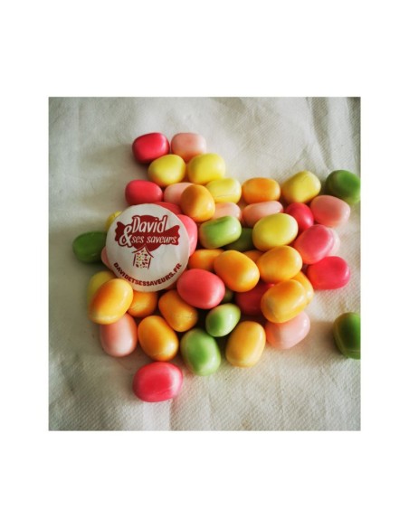Confiserie dragéifiée Marque Haribo Maoam fruits davidetsessaveurs.fr.