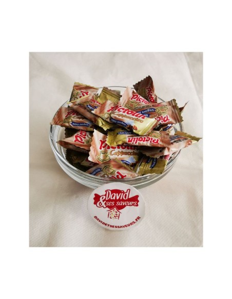 Confiserie Bonbon sans sucre Pictolin Marque Intervan Cappuccino david