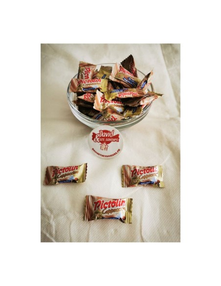 Confiserie Bonbon sans sucre Pictolin Marque Intervan Cappuccino david