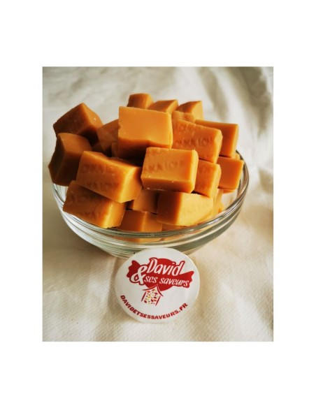 Confiserie caramel naturel Marque Lonka caramel mou fudge sel de mer..