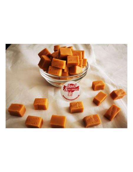 Confiserie caramel naturel Marque Lonka caramel mou fudge sel de mer..