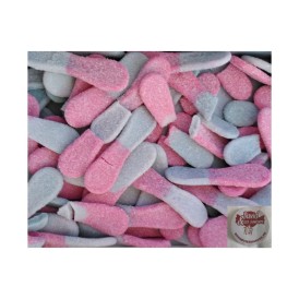 Confiserie gélatine acidulée Marque Astra sweets Langue bubblizz gum..