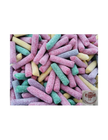 Confiserie pâte à mâcher acidulé De la marque Hitschler Hitschies mix.